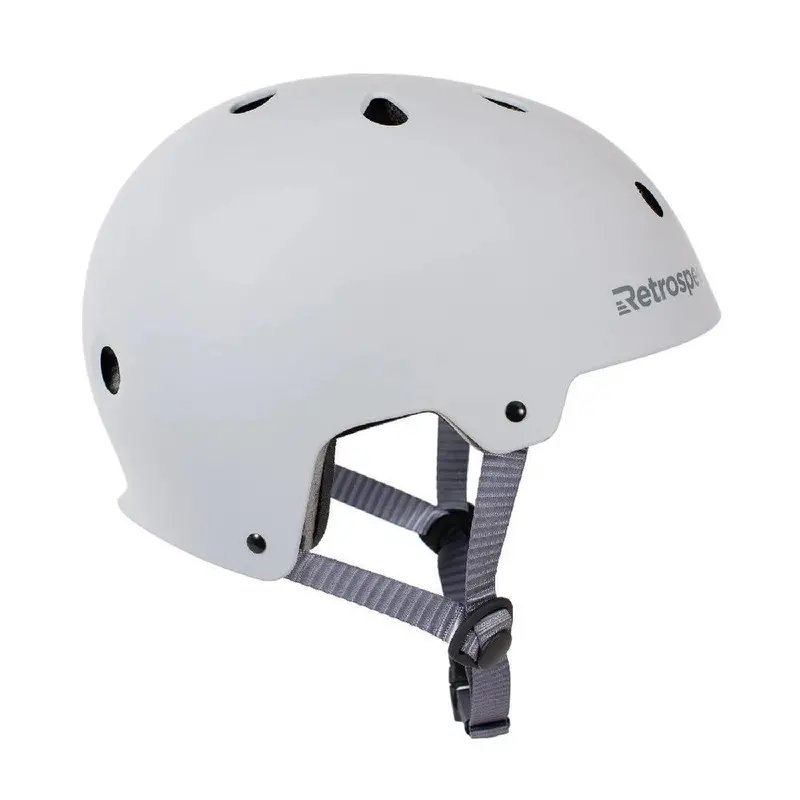 Cm-2 Matte Gray Commuter Skate Helmet 1
