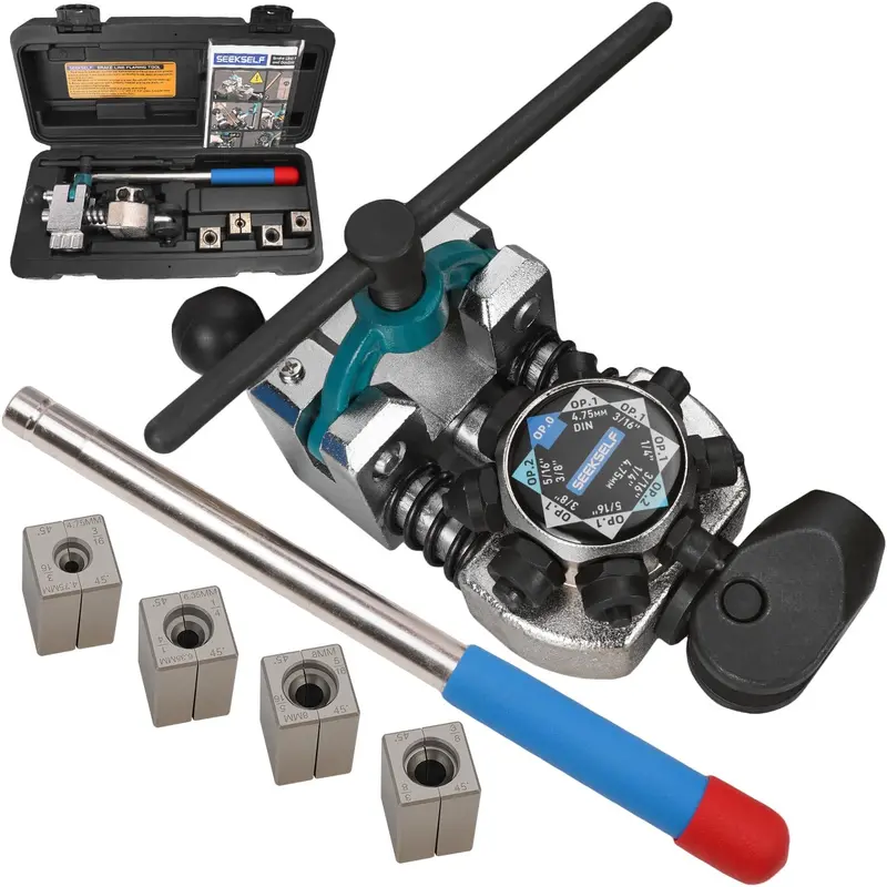 Color-Coded Brake Line Flaring Tools – Quick-Reference Identification System 1