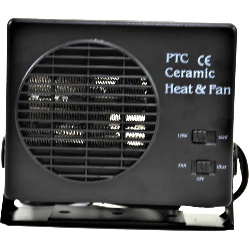 Compact 2-In-1 Portable Fan And Heater – Adjustable Temperature & Dual-Speed Airflow 1