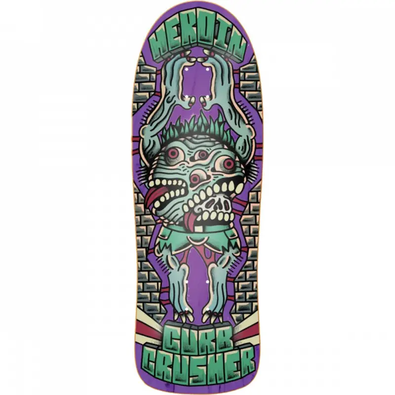 Curb Crusher X Crawe 10.25" Heroin Skateboard Deck 1