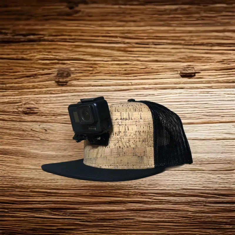 Custom Actionhat: Cork Mesh Cap With Flat Brim 1