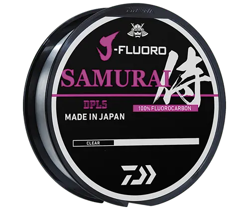 Daiwa J-Fluoro Samurai Fluorocarbon Line – High-Clarity, Low-Stretch Fc Fishing Line 1