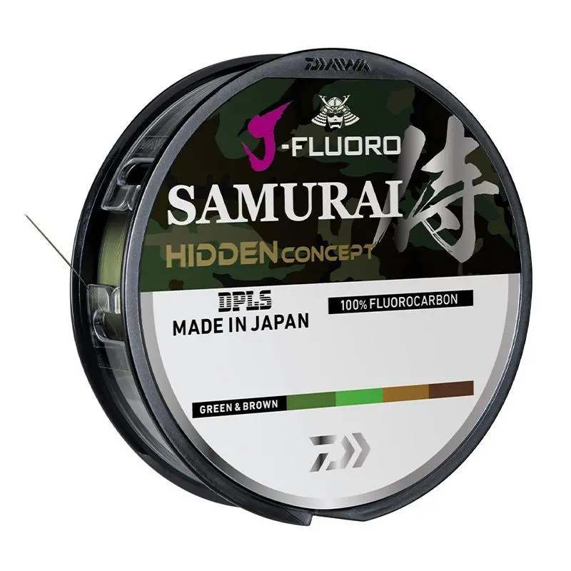 Daiwa J-Fluoro Samurai Hidden Concept Fluorocarbon – Low-Visibility Subsurface Leader 1
