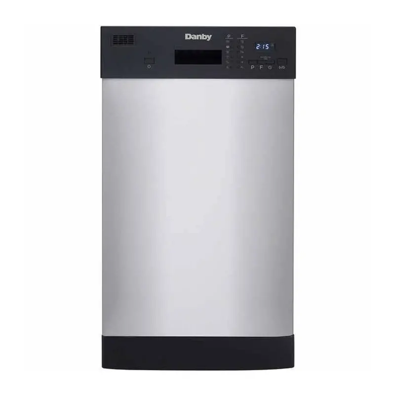 Danby Ddw1804Ebss 18-Inch Built-In Dishwasher With Stainless Steel Tub 1