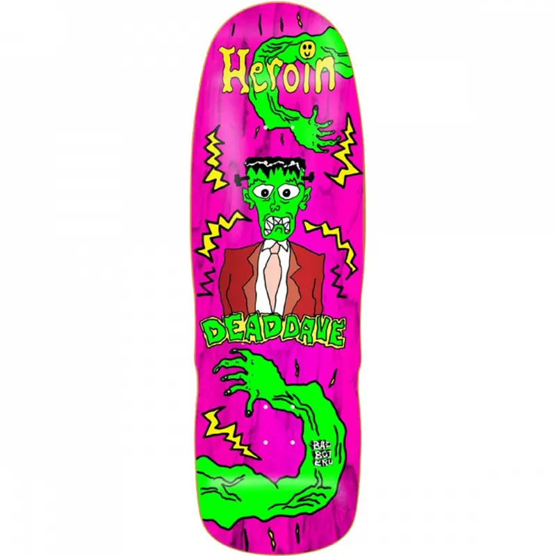Dead Dave Dead Toon 10" Heroin Skateboard Deck 1