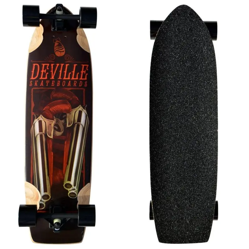 Deville 32-Inch Shotgun Downhill Longboard 1