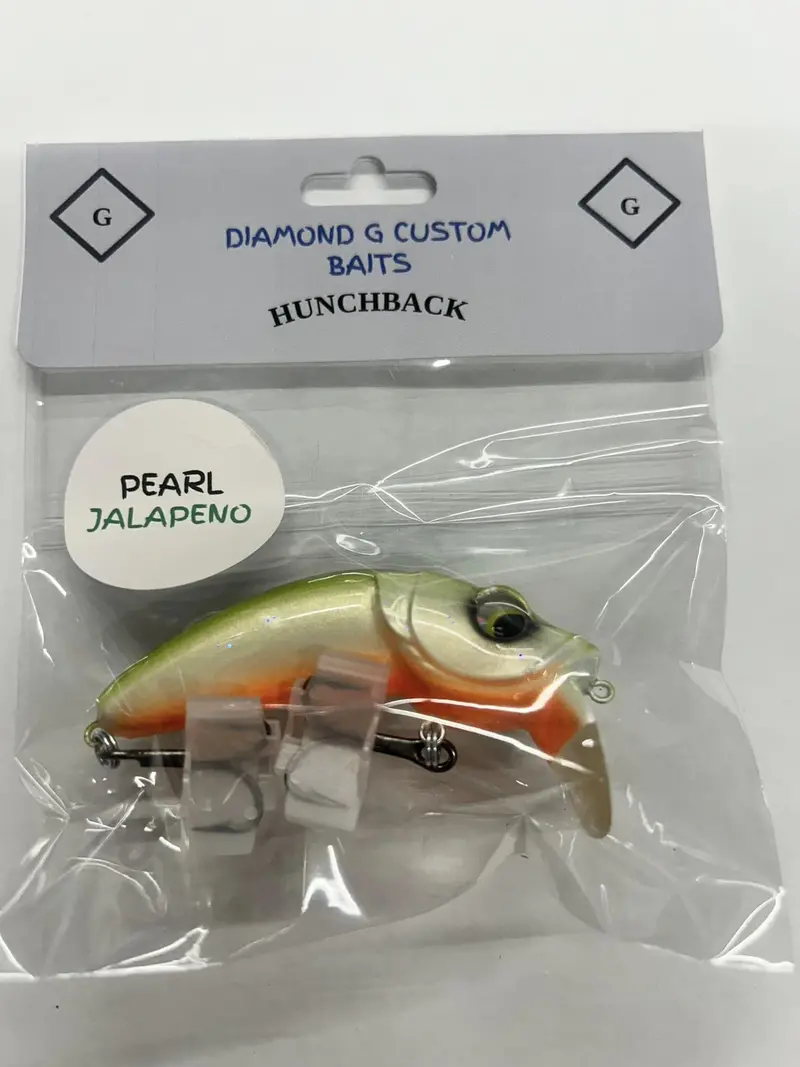 Diamond G Custom Hunchback – Hand-Poured Swim Bait With Unique Profile 12