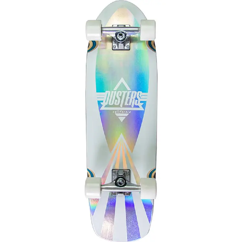 Dusters Cazh Cosmic Holographic Cruiser Longboard Deck – 29.5 Inch 1