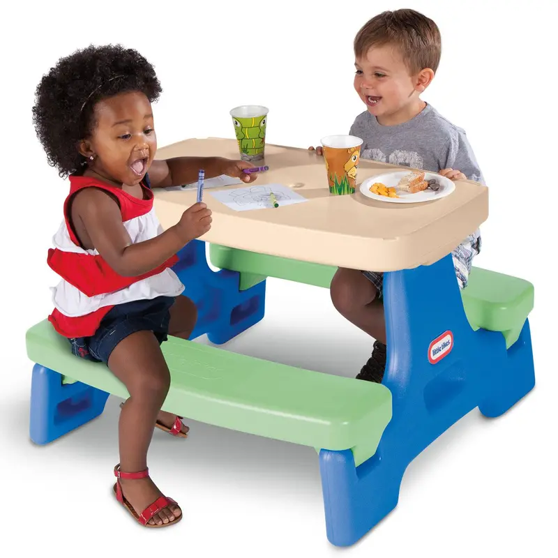 Easy Store™ Jr. Play Table – Blue & Green Version 1