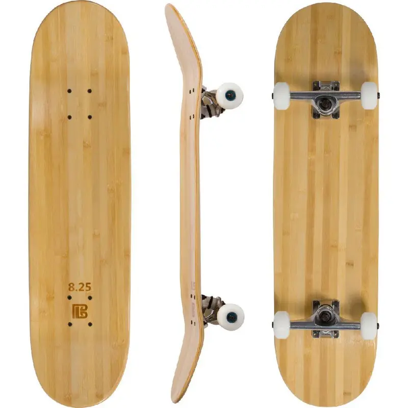 Eco-Conscious Blank Bamboo Skateboard – Sustainable Deck Only 1