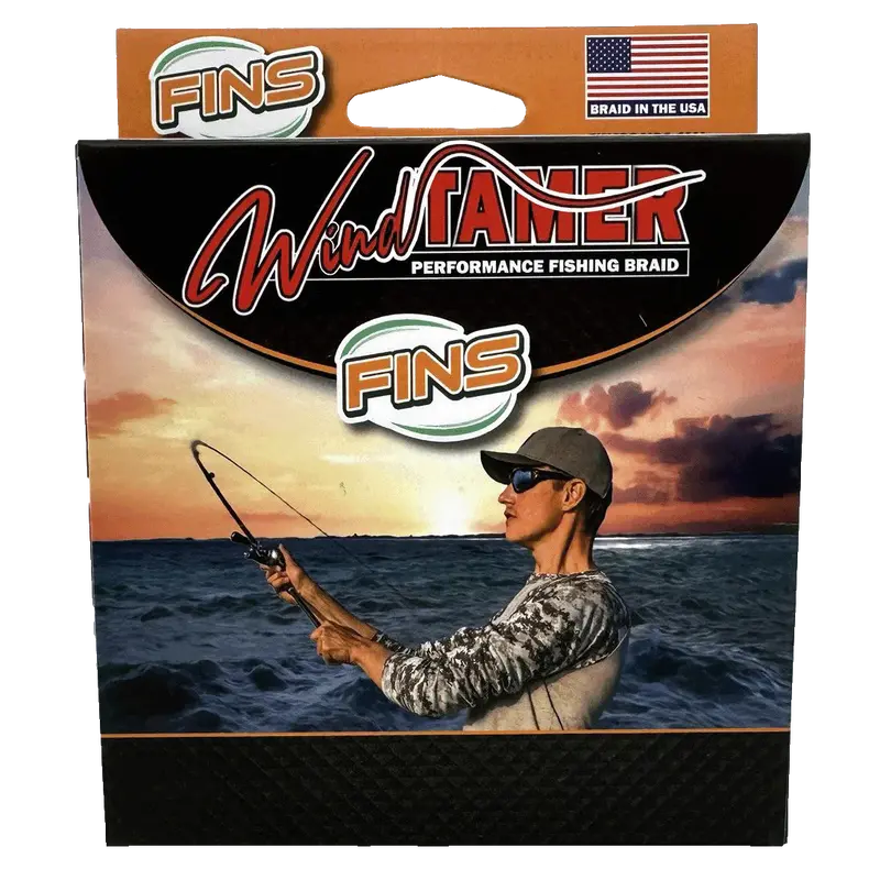 Fins Windtamer Premium Braided Fishing Line 1