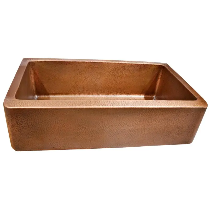 Fiona Ks-185-36Eih 36-Inch Hammered Copper Farmhouse Sink 1