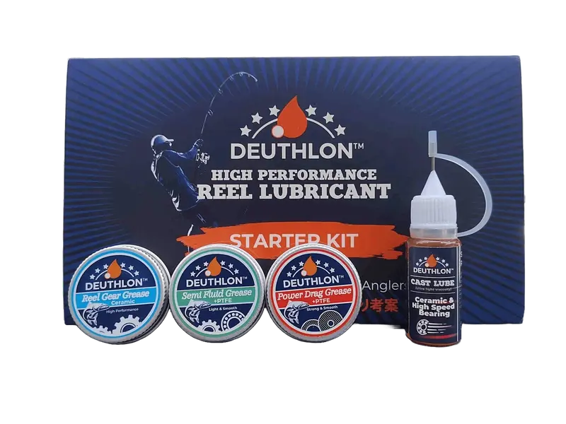 Fishing Reel Maintenance Starter Kit – All-In-One Lubrication Bundle 1