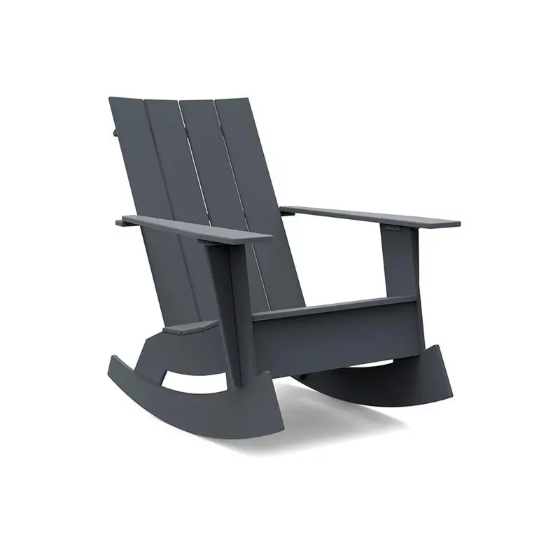 Flat-Back Adirondack Rocking Chair 1