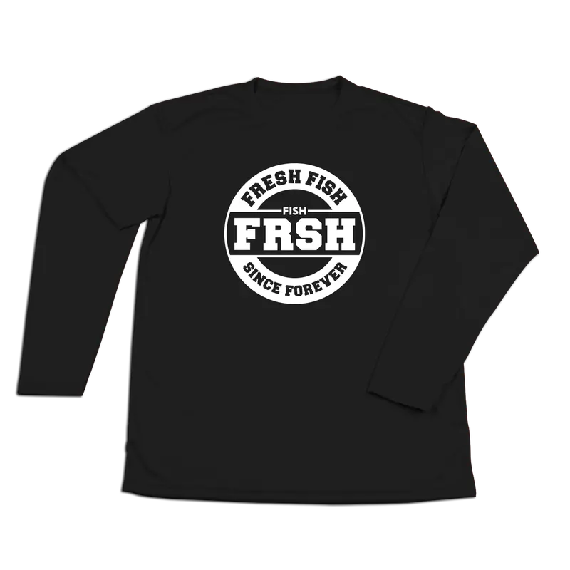 #Freshfish Youth Athletic Long Sleeve Shirt 1