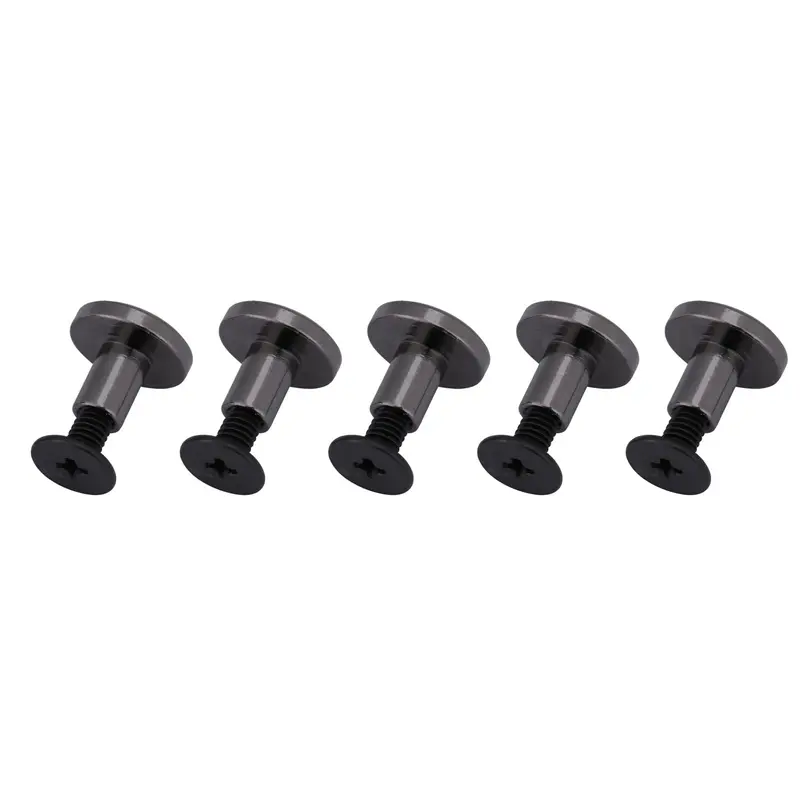 Ftvogue 20-Piece Brass Flat-Head Rivet Posts – 8Mm Decorative Blind Rivets For Leathercraft, Bags, And Fashion Accessories 1