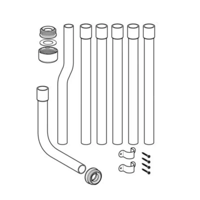 Geberit 90° Flush Elbow Kit – Alpine White Angle Fitting For Concealed Systems (Ref: 238.076.11.1) 1