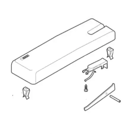 Geberit Ap021 Flush Tank Lid – Alpine White, Interruptible Single-Button Design (Ref: 215.275.11.1) 1