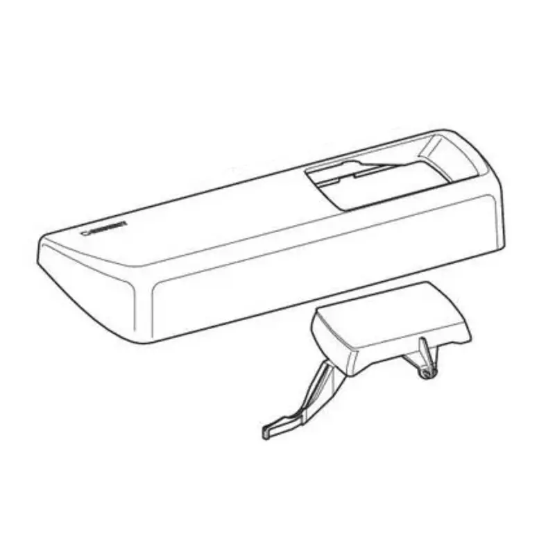 Geberit Ap123 Flush Tank Cover – Alpine White, Interruptible Single-Button Lid (Ref: 240.151.11.1) 1