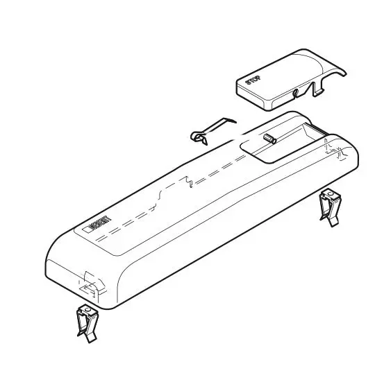 Geberit Ap127 Flush Tank Lid – Alpine White, Interruptible Single-Button Design (Ref: 215.430.11.1) 1