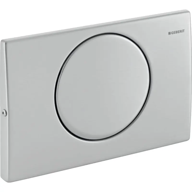 Geberit Delta10 Anti-Vandal Flush Plate – 115.101.00.5 In Brushed Stainless Steel 1