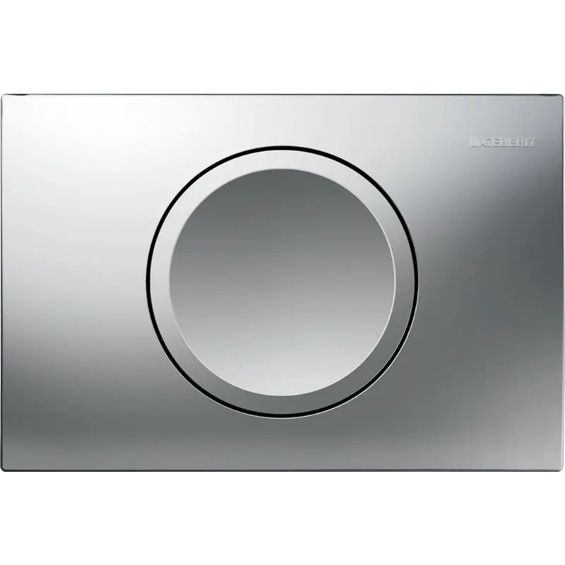 Geberit Delta15 Flush Plate With Dual Chrome Options 1