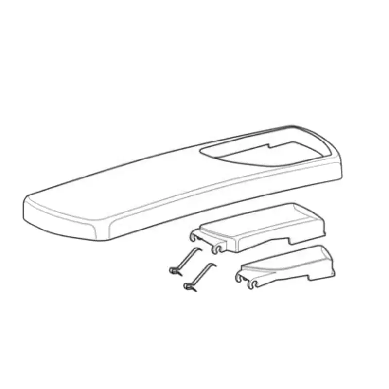 Geberit Dual-Flush Exposed Tank Lid In Alpine White | Model 240.425.11.1 For Ap140 Concealed Cisterns 1