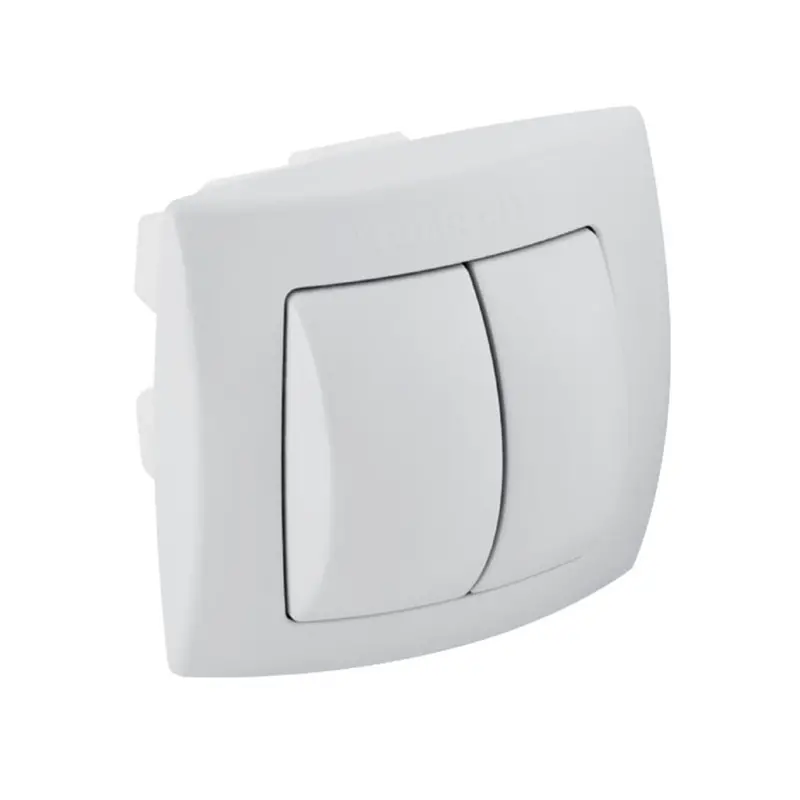 Geberit Dual-Flush Pneumatic Push Button | Model 240.572.11.1 | Alpine White 1
