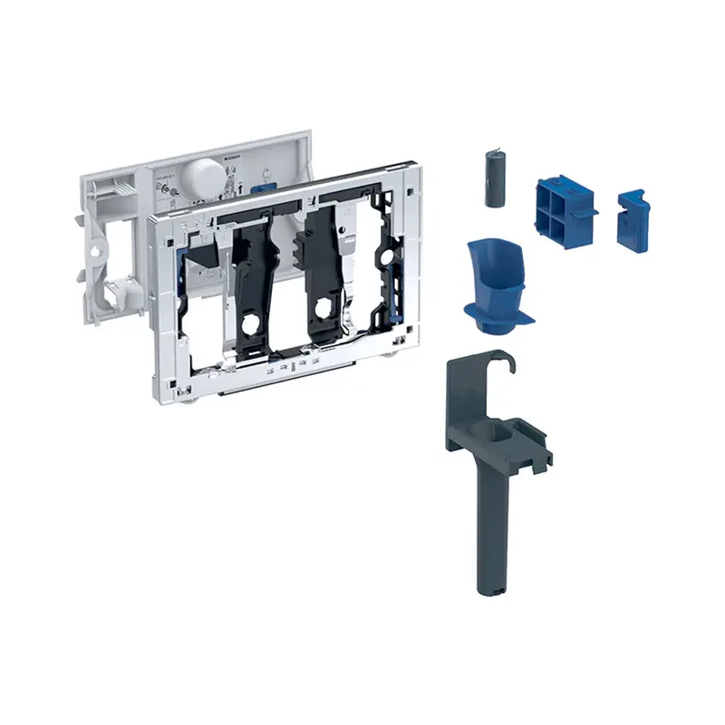 Geberit Duofrech Chrome Push-Button Drawer For Sigma 8 (2016) & Up720 In-Wall Cisterns | Model 115.063.21.1 1