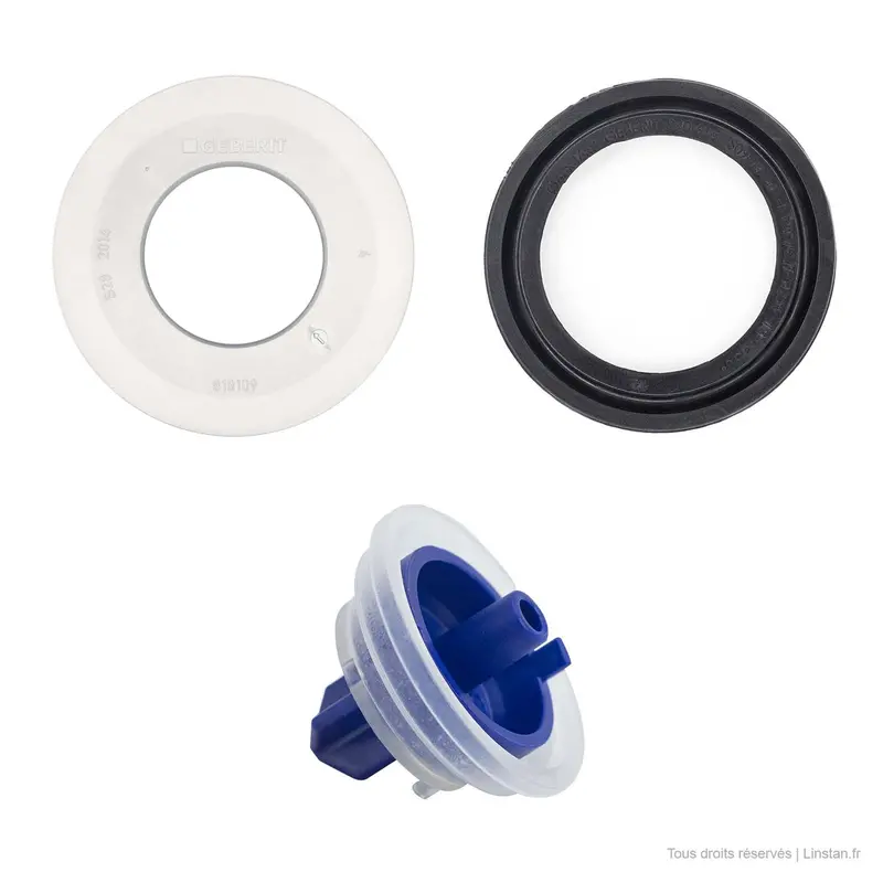 Geberit Essential Trio – Three Cistern Seals – Ref 816.418.00.1, 240.282.00.1, 240.771.00.1 – For Concealed Toilets (Set #2) 1