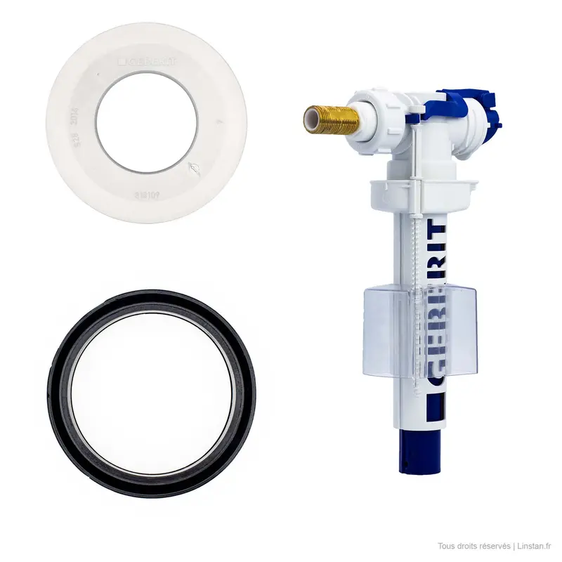 Geberit Optimal Trio – Mechanism, Bowl & Float Valve Seals – Ref 816.418.00.1, 241.868.00.1, 240.705.00.1 – For Delta 12 Concealed Toilets (Set #1) 1