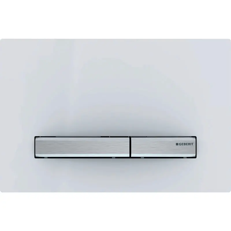Geberit Sigma50 Flush Plate – Four White Surface Options | Model Range 1