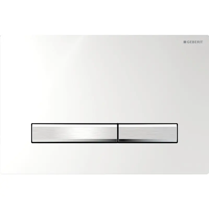 Geberit Sigma50 Flush Plate | Polished Chrome Finish | Model 115.788.Sd.2 1
