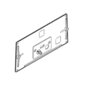 Geberit Single-Flush Lever Guard Plate | Ref. 240.026.00.1 For 10.400 / 10.500 / 10.800 Concealed Cisterns 1