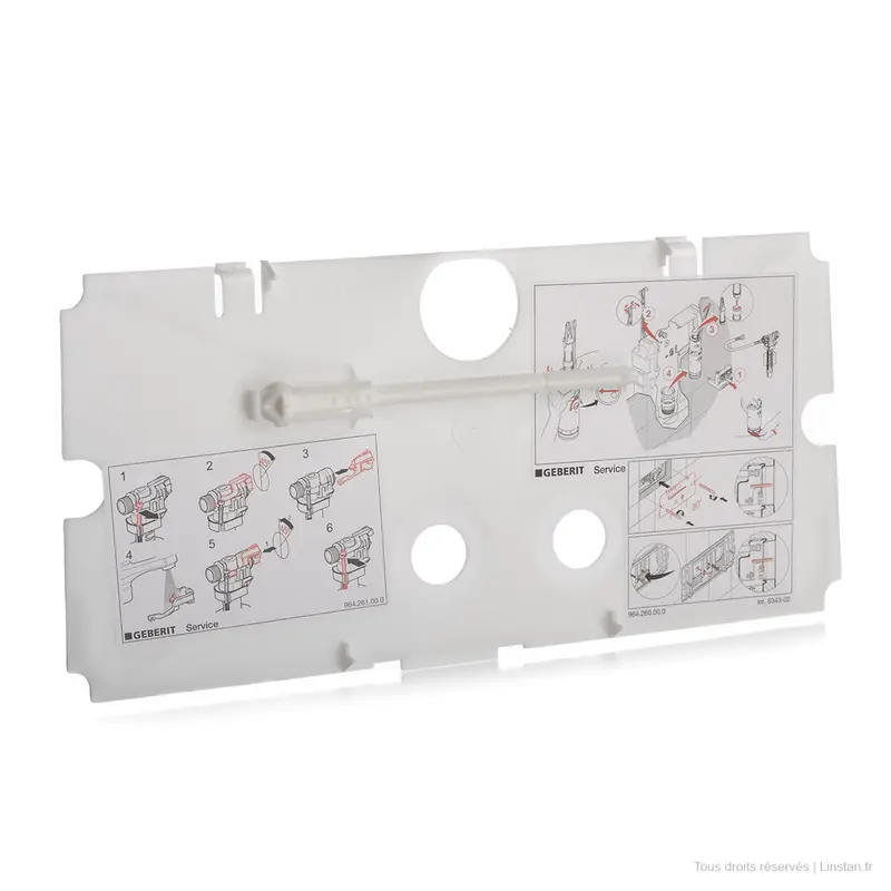 Geberit Twinline Dual-Button Protection Plate – 240.512.00.1 For Twinline 12/8 Cisterns 1