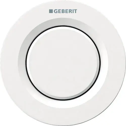 Geberit Type 01 Remote Pneumatic Flush Kit – Single-Flush Function | Model 116.040.11.1 | Alpine White Finish 1