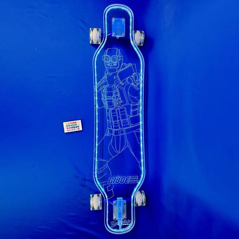 Ghost Gi Joe X Everyone Skate Firefly 40" Limited-Edition Longboard 1