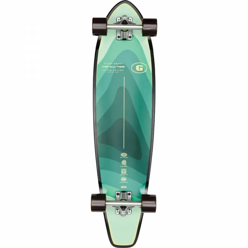 Globe All Time Seascape – 35.8-Inch Kicktail Longboard With Ocean-Inspired Graphics 1
