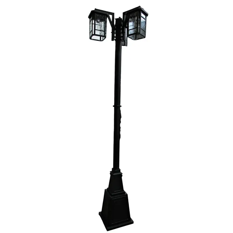 Good Earth Lighting Black Led Outdoor Post Light Fixture 1