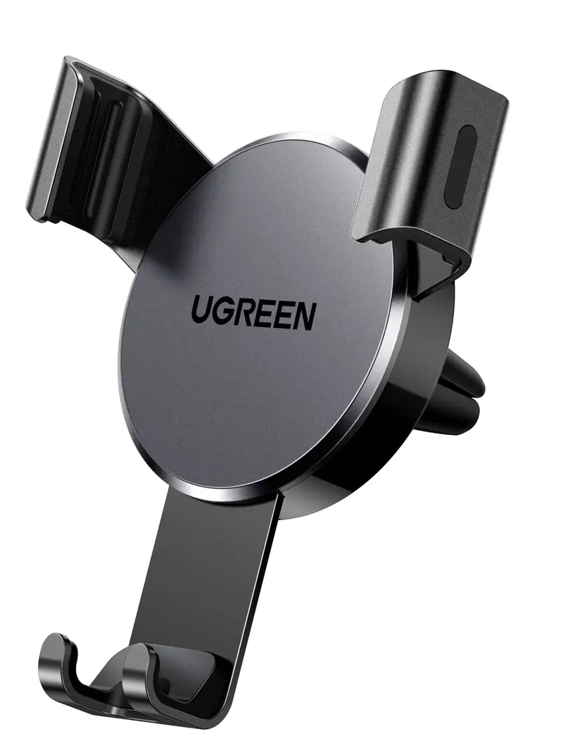 Gravity-Based Vent Car Mount – Compact Air Vent Phone Holder For 4.7–7 Inch Devices, Compatible With Iphone 12–16 & Galaxy S24/S23 Ultra 1