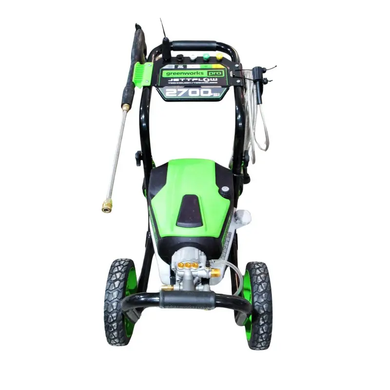 Green Works 2700 Psi Electric High-Pressure Washer With Uberflex Hose 1