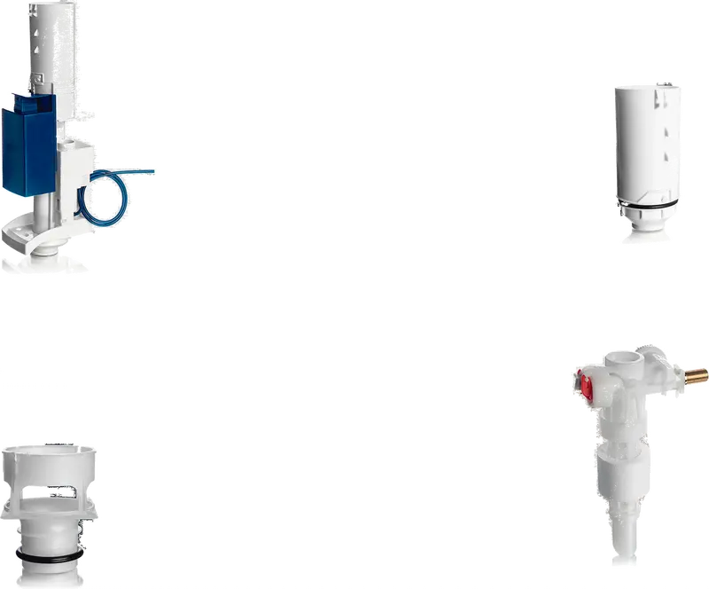 Grohe 4-Piece Toilet Seal Kit – Ref 42310000 & 43733000 – For Concealed Cisterns With Bowl Leakage 1