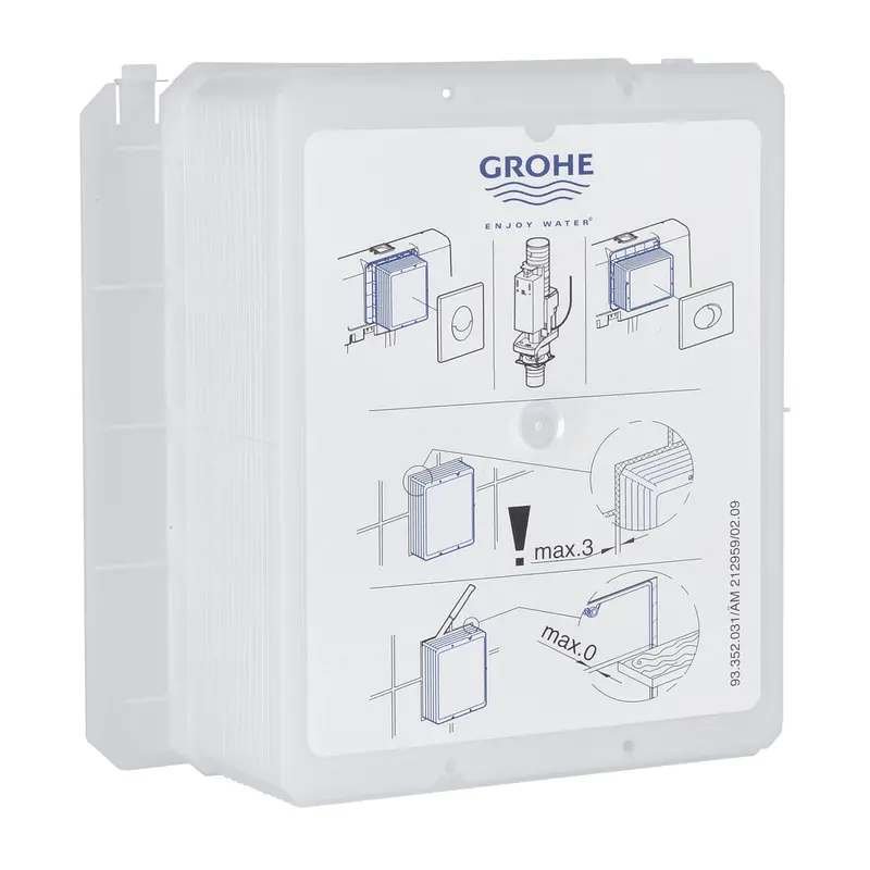 Grohe Large-Format Inspection Hatch – Model 66791000 For Rapid Slx Concealed Toilets 1