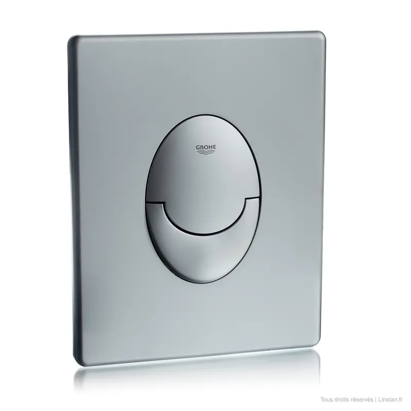 Grohe Skate Air Concealed Wc Flush Plate | Matte Chrome Finish | Model 38505P00 1