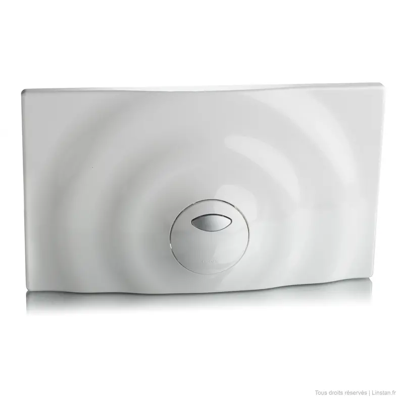 Grohe Surf G Concealed Toilet Actuator | Alpine White Finish | 37859Sh0 1