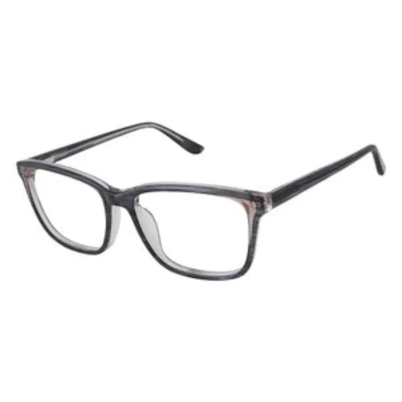 Gx By Gwen Stefani Gx069 Women'S Eyeglass Frames – Slate & Blush Two-Tone Acetate 1