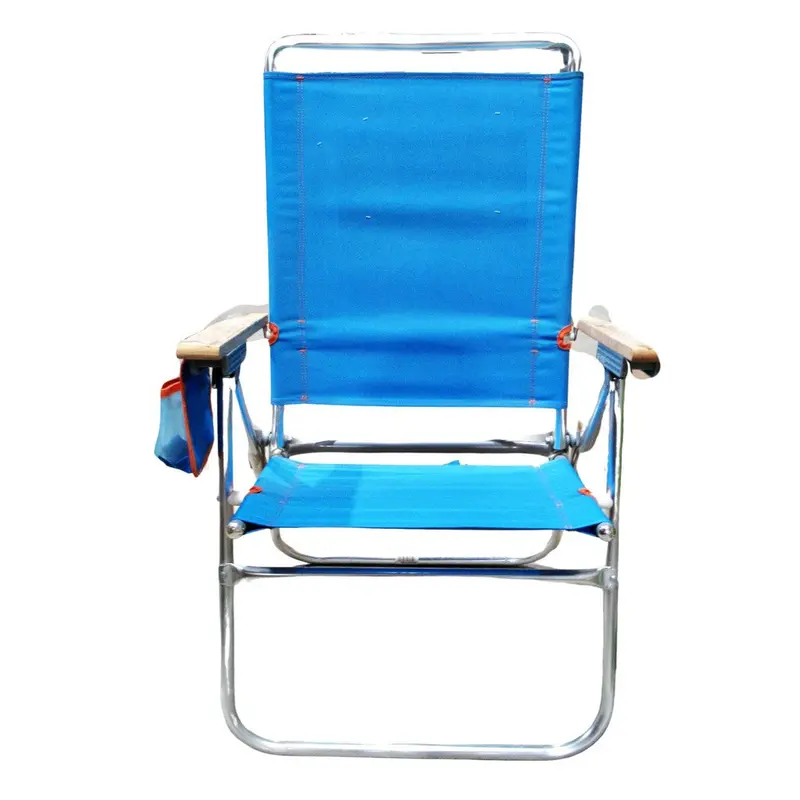 Highboy Adjustable Beach Chair In Blue 1