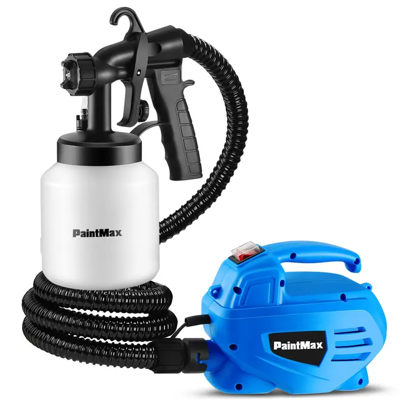 Hvlp Electric Paint Gun – 800Ml/Min Output, 3 Adjustable Spray Patterns, Easy-Clean Valve Control 1