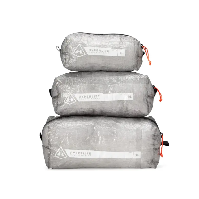 Hyperlite Mountain Gear Zippy Bag – Lightweight Dry Sack For Organized Storage (1L / 2L / 3L) 1