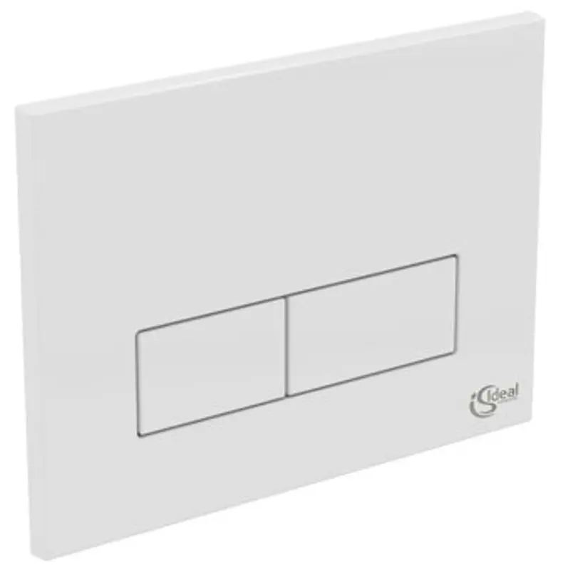 Ideal Standard White Concealed Toilet Flush Plate | Part W3708Ac 1